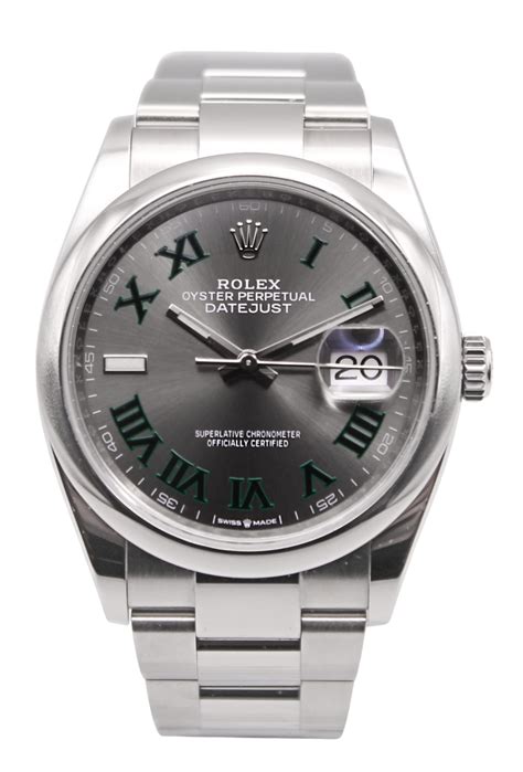 rolex wimbledon 36mm 2023|rolex datejust 36 with diamonds.